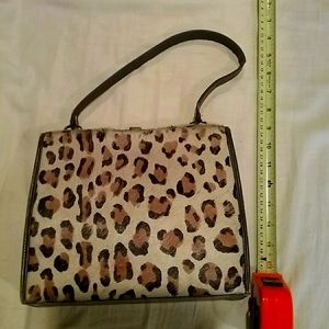 Linslade London vintage leather and cowhide purse